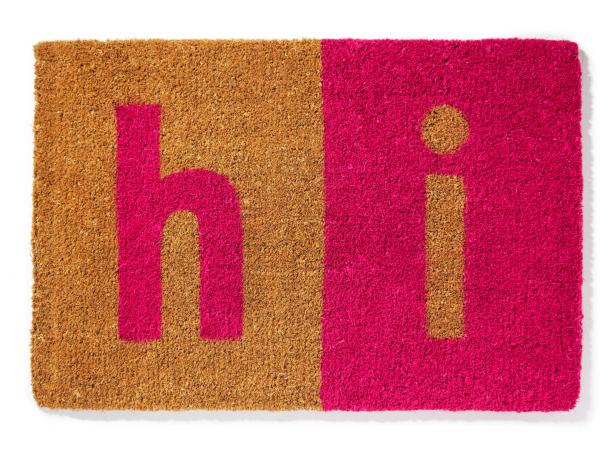 DIY Color-Block Doormat DIY Color-Block Doormat