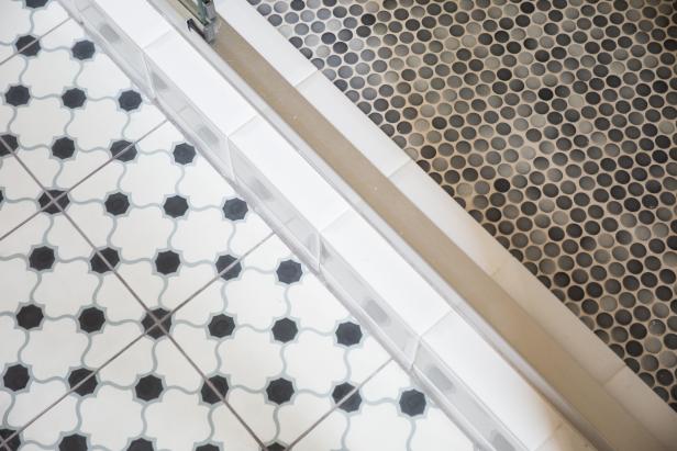 Mismatched Bathroom Floor Tile Mismatched Bathroom Floor Tile