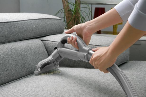 Vacuuming Sofa Vacuuming Sofa