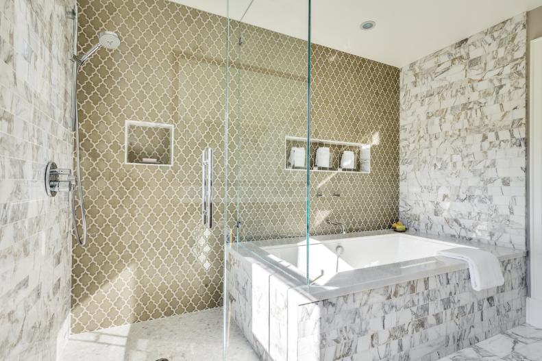 Modern Marble Bathroom 
