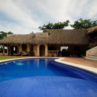 Tropical Villa Exterior