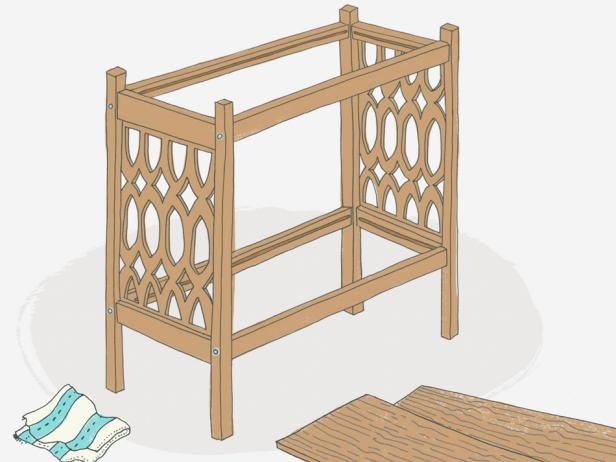 Transform an Old TV Cart: Step One Transform an Old TV Cart: Step One