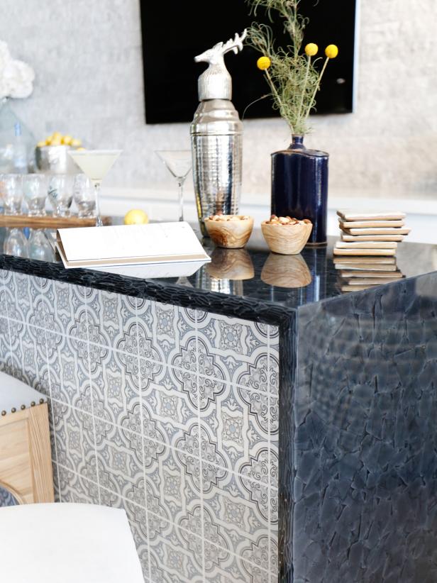 Modern Mediterranean Style Bar Modern Mediterranean Style Bar