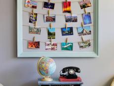 Postcards in Open Frame