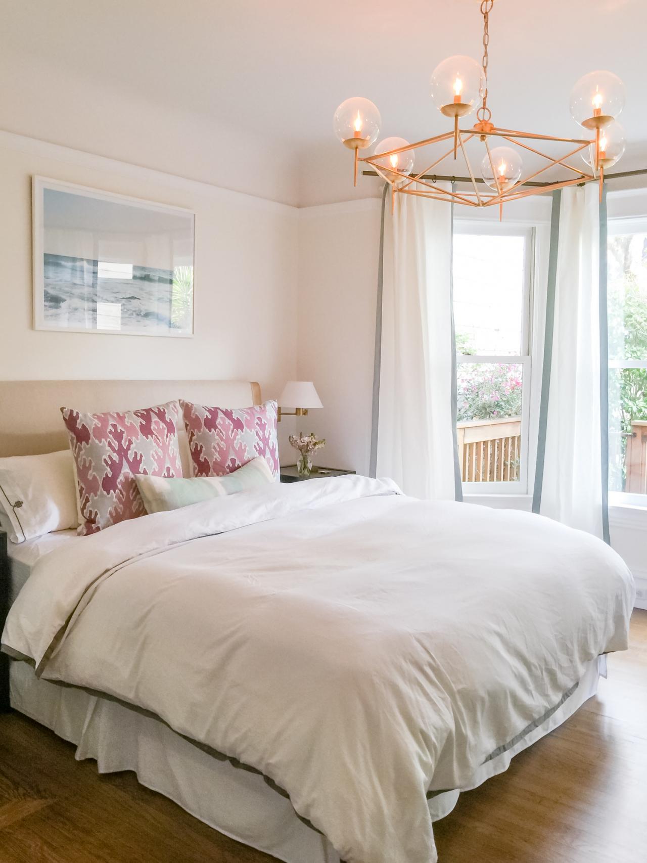 Serene Bedroom in Cream and White HGTV