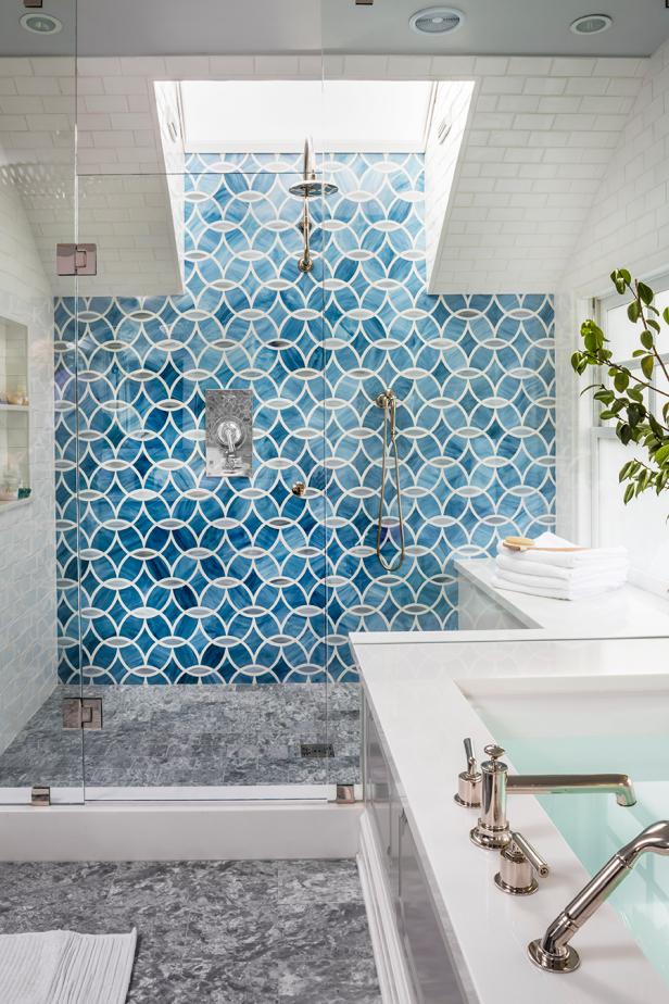 Top 20 Bathroom Tile Trends of 2017 HGTV's Decorating & Design Blog HGTV