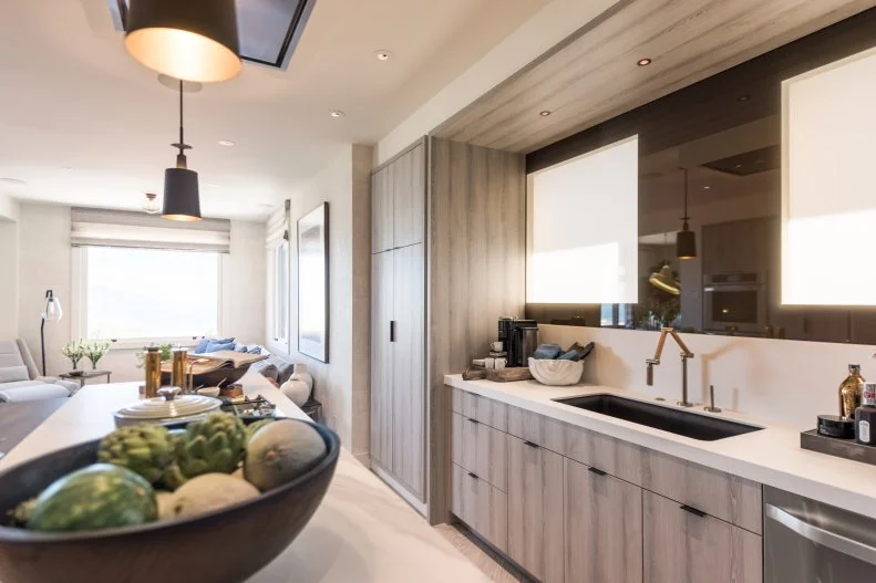 Kitchen With Kohler Karbon Faucet