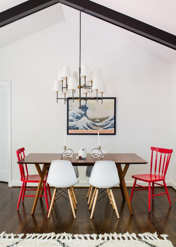 Bright, White Dining Room Bright, White Dining Room