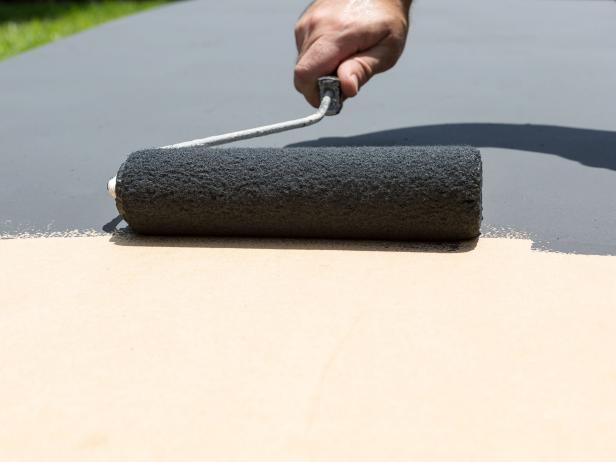 Learn how to make an outdoor chalkboard