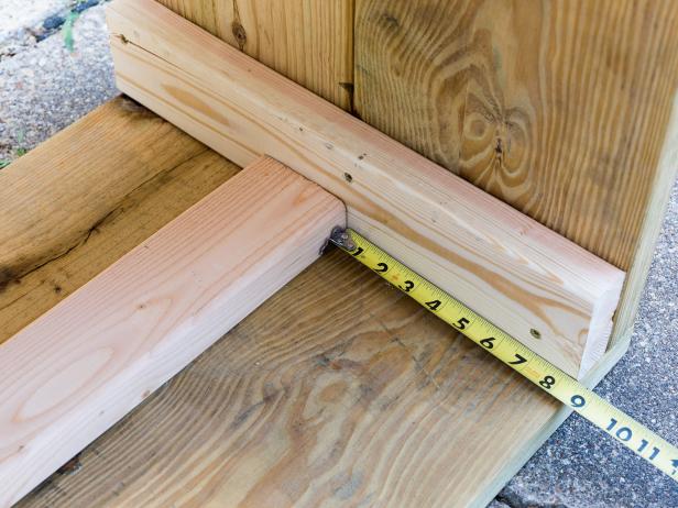 Make a movable trellis planter