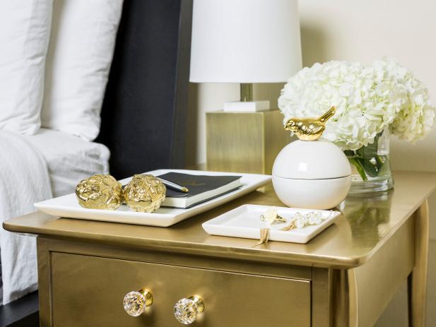 Gold Side Table Gold Side Table