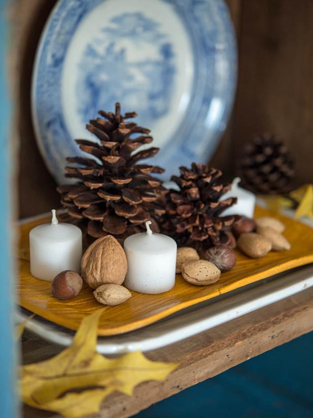 Handmade holiday decor are usually the pieces that become heirlooms. Make this simple and pretty decorative tray for fall with air-dry clay and some paint. It's a perfect craft for adult and kids alike.