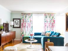 Wanting a home that she and her husband both adored, designer Jessica McClendon outfitted her 1950s unit with a mix of elegantly vintage and boldly modern pieces. The result is an eclectic design that's easy on the eyes.