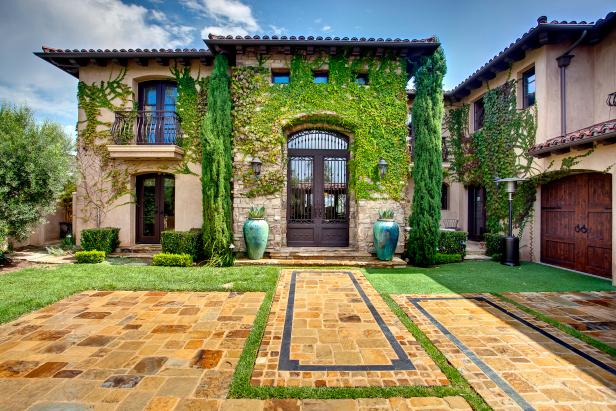 Beautiful Mediterranean Home With Ivy Facade Beautiful Mediterranean Home With Ivy Facade