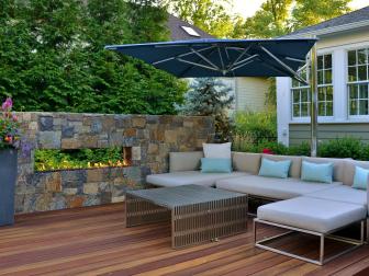 Intimate Outdoor Lounge Area