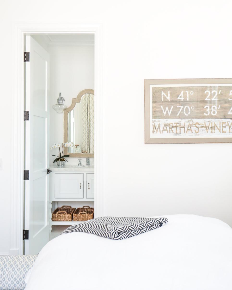 Bathroom and Martha's Vineyard Sign Bathroom and Coastal Sign