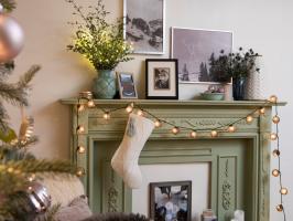 You Can Rent a Mantel for Holiday Decorating
