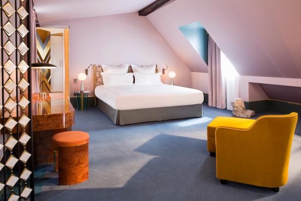 Vintage and Contemporary Mix in Restored Hotel Saint Marc in Paris Vintage and Contemporary Mix in Restored Hotel Saint Marc in Paris