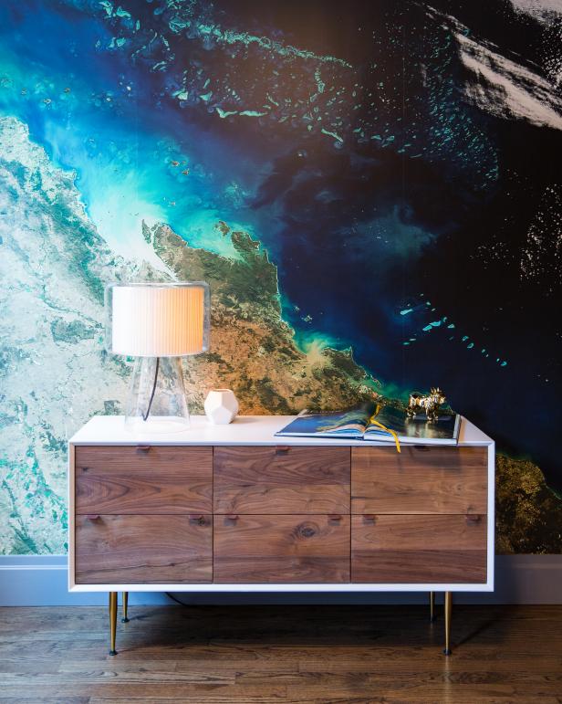 Master Bedroom Dresser and Mural Master Bedroom Dresser and Mural