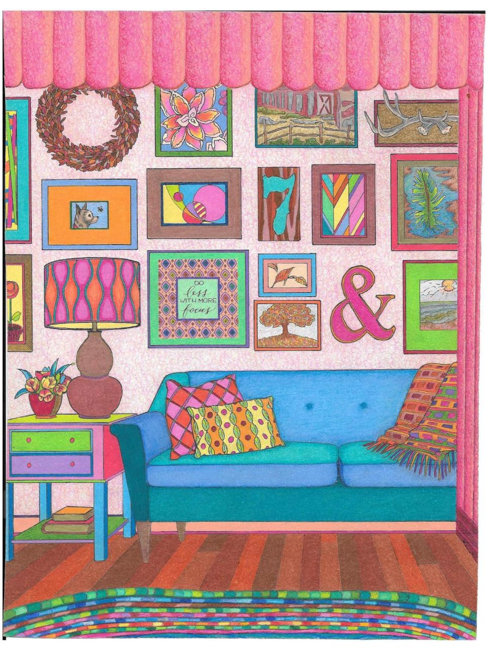 The Winners of HGTV Magazine's Coloring Contest | HGTV