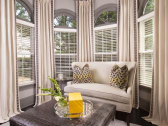 Silver Art Deco Sitting Room With Loveseat