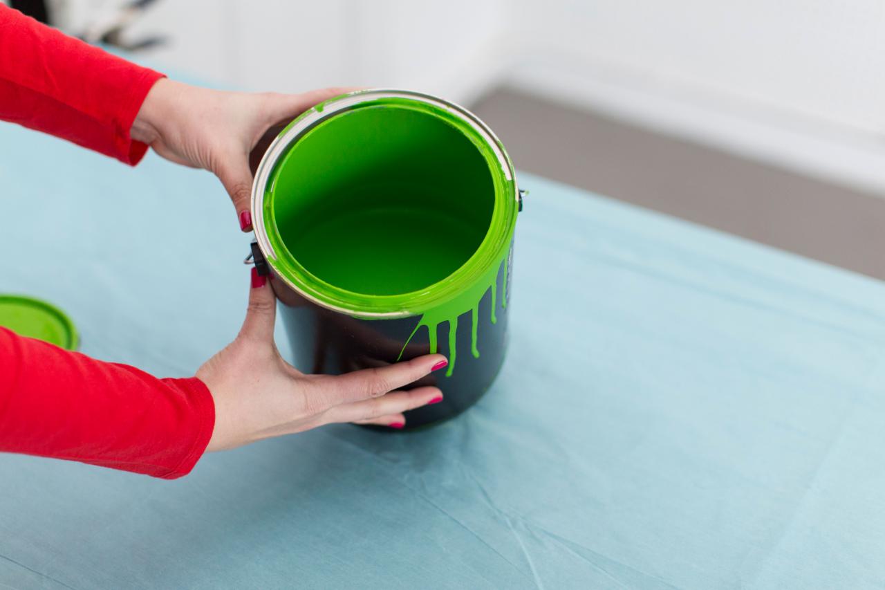 How to Store Leftover Paint HGTV