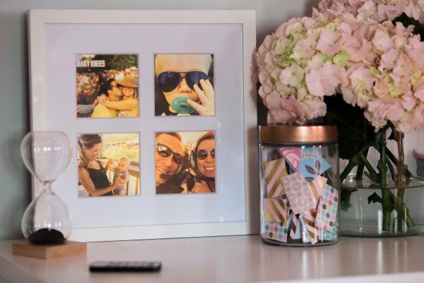 Showcase your fave instagrams with this remote-controlled DIY Light Up Shadowbox you can make in under 5 minutes!