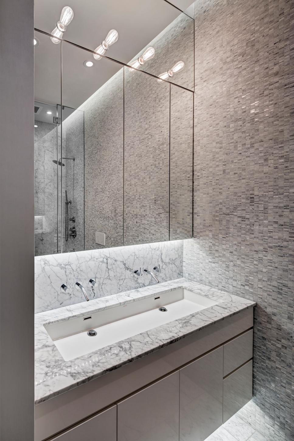 Noho Loft's Master Bathroom Master Bathroom in Noho Loft