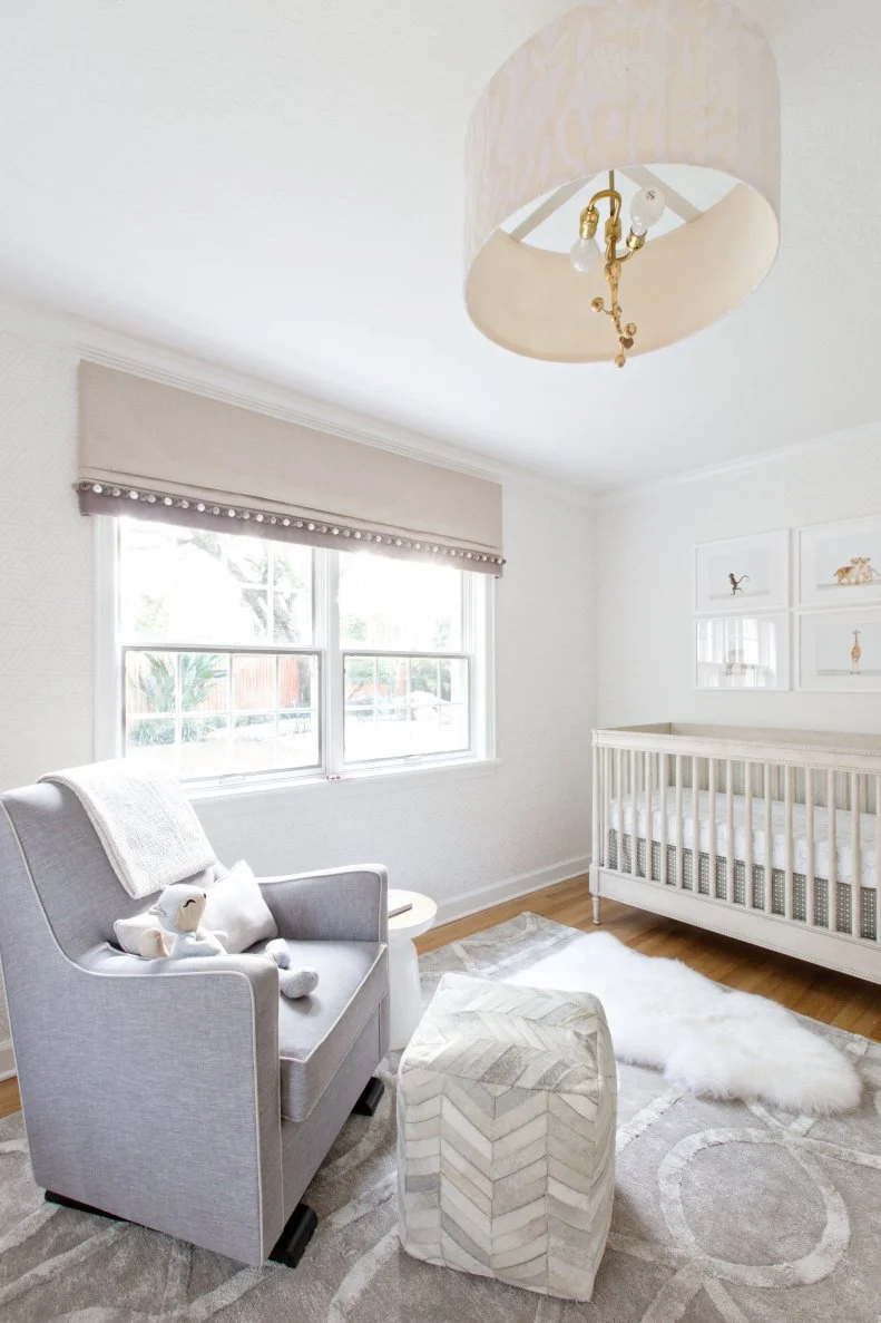 Nursery With Pom Pom Valance