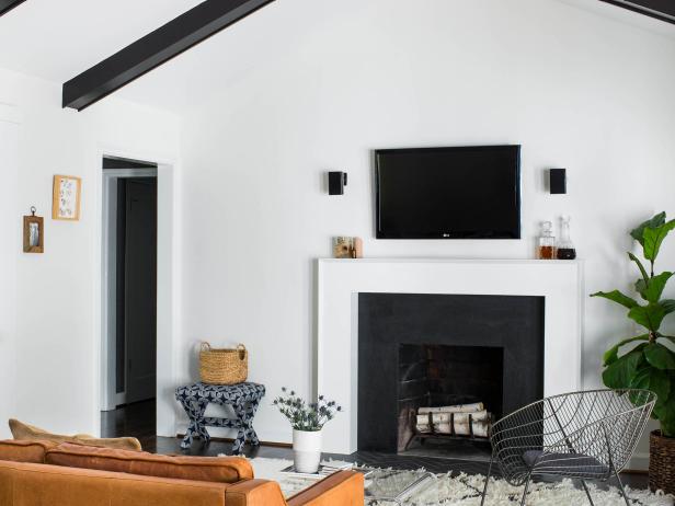 Hgtv Design Ideas Living Room 10 apartment decorating ideas hgtv Black And White Mid Century Modern Living Room With Vault Ceiling Hgtv Design Ideas Living Room top living room colors and paint ideas hgtv Black And White Mid Century Modern Living Room With Vault Ceiling