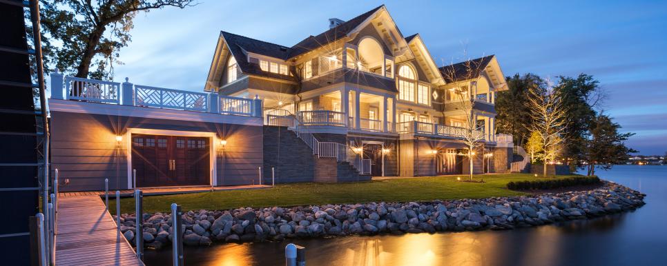 Lake Home Exterior and Dock Home Exterior and Dock