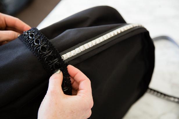 Add Trim to Side Pockets Add Trim to Side Pockets