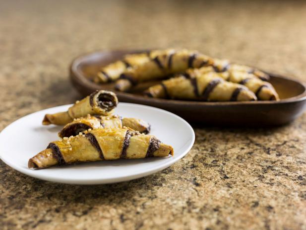Mini Chocolate and Hazlenut Croissants Mini Chocolate and Hazlenut Croissants