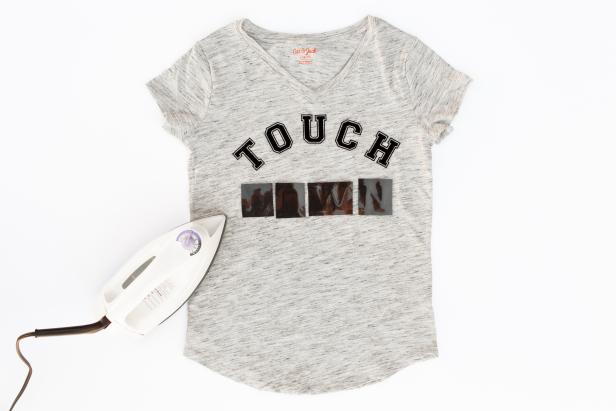 Easy Iron-On Touchdown Tee for Kids