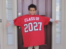 This easy to make “Grad” shirt is a clever back to school photo op you can use over and over again!