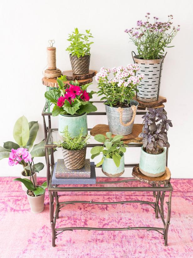 Gardeners Supply Tiered Plant Stand