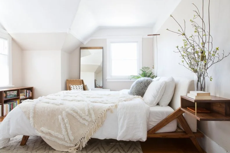 Modern White Bedroom 