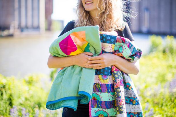 Whitney Crispell, owner of Local Color Quilts in Buffalo, NY.