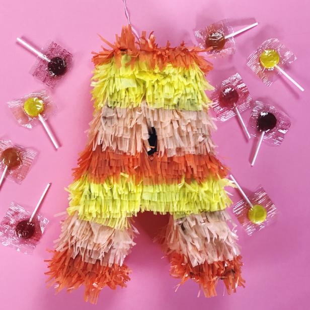 DIY Initial Pinata