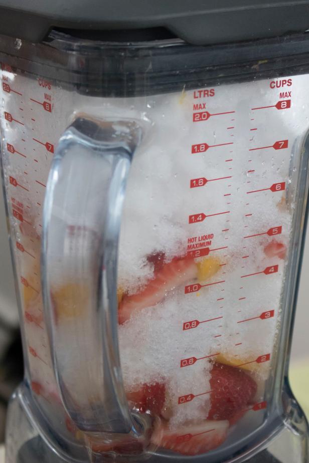 How to Make a Snow-Based Smoothie Fruit smoothie made using fresh snow!