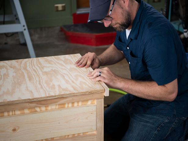 Thompson & Cabot | Storage Bench Build