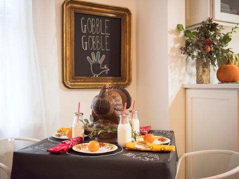 Thanksgiving Kids' Table Ideas