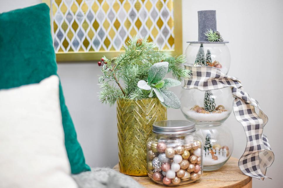 Snowman-Shaped DIY Snow Globe