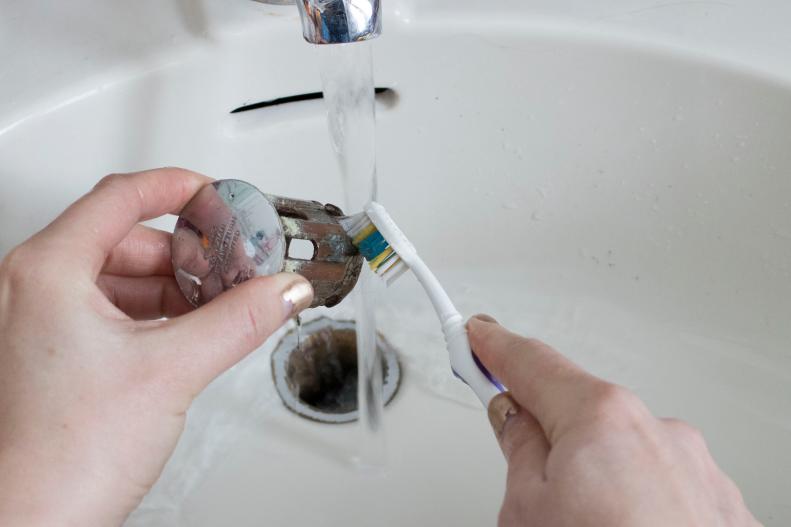 Remember to clean your bathroom faucet drain.