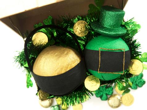 Unwrappable St. Patrick's Day Surprise Balls