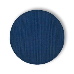 Hand-tufted Blue Wool Rug (8' Round)