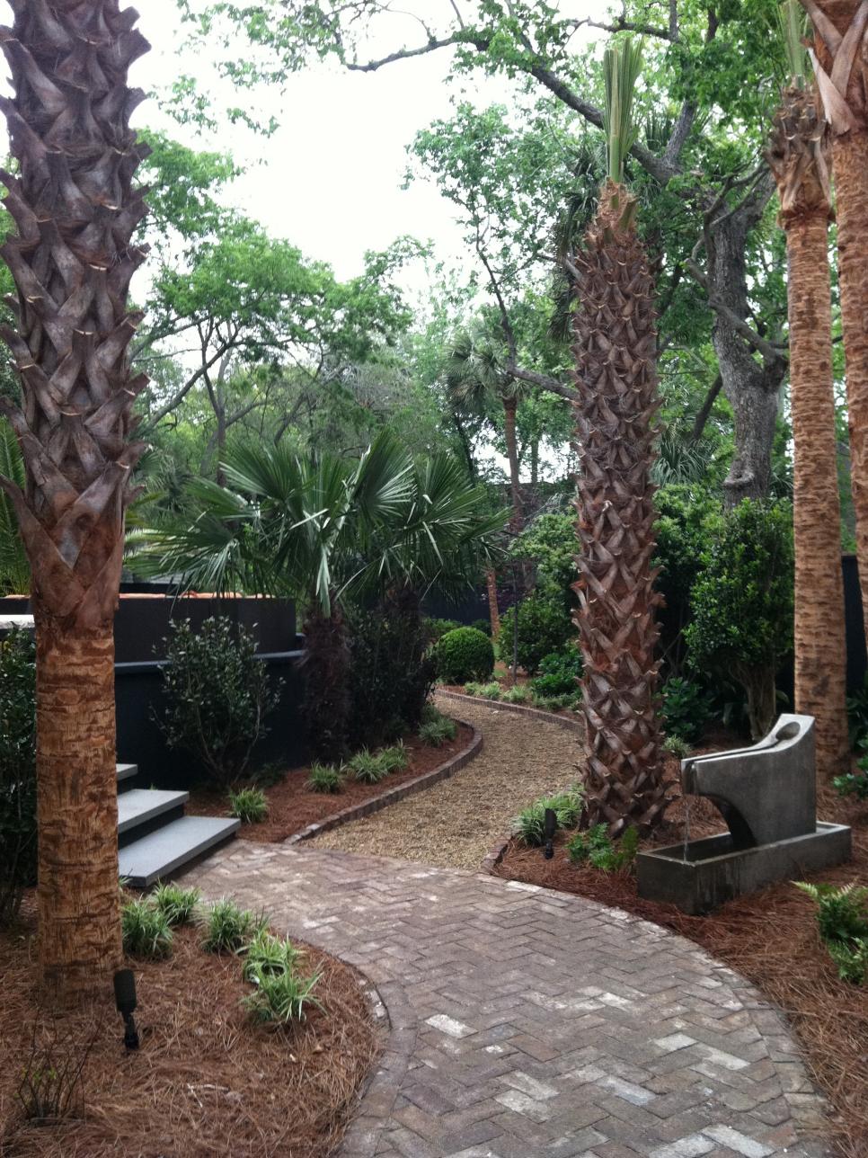 Garden Paths and Fountain Paths and Fountain