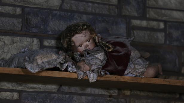 The house that Mina and Karen Starsiak are renovating together is full of creepy baby dolls that were left by the previous owners as seen on Good Bones 