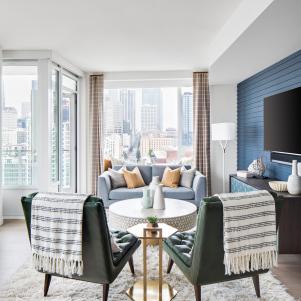 Natural Light Fills Sitting Area