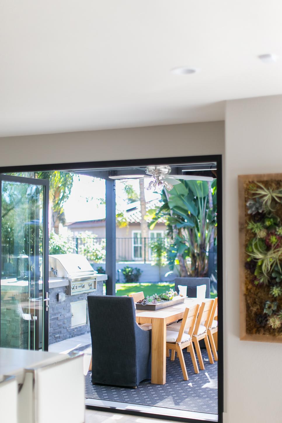 Outdoor Dining Room With Grill Outdoor Dining Room